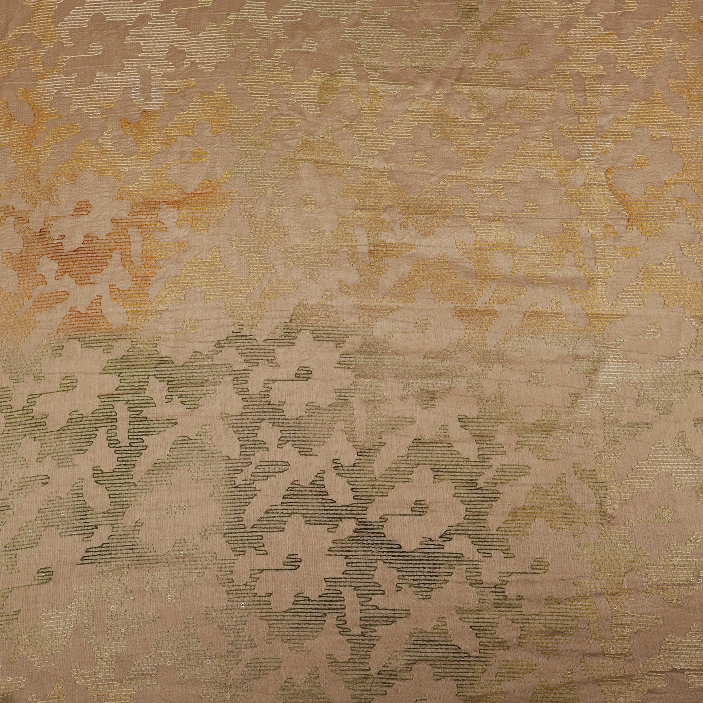 Kavi Silk Embroidery Fabric