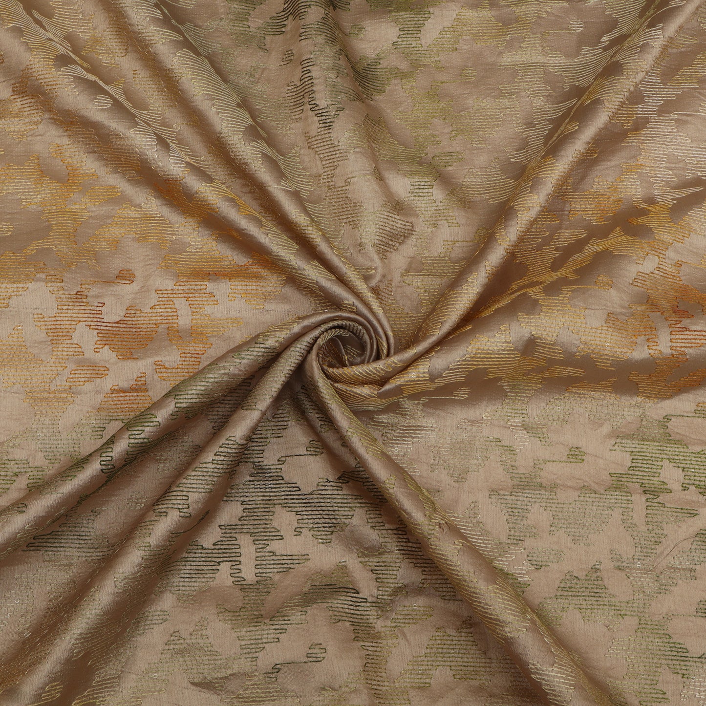 Kavi Silk Embroidery Fabric