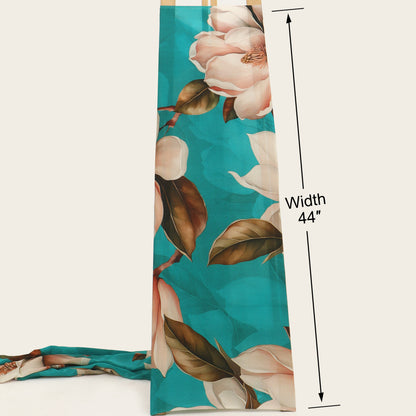 Floral Print Satin Fabric