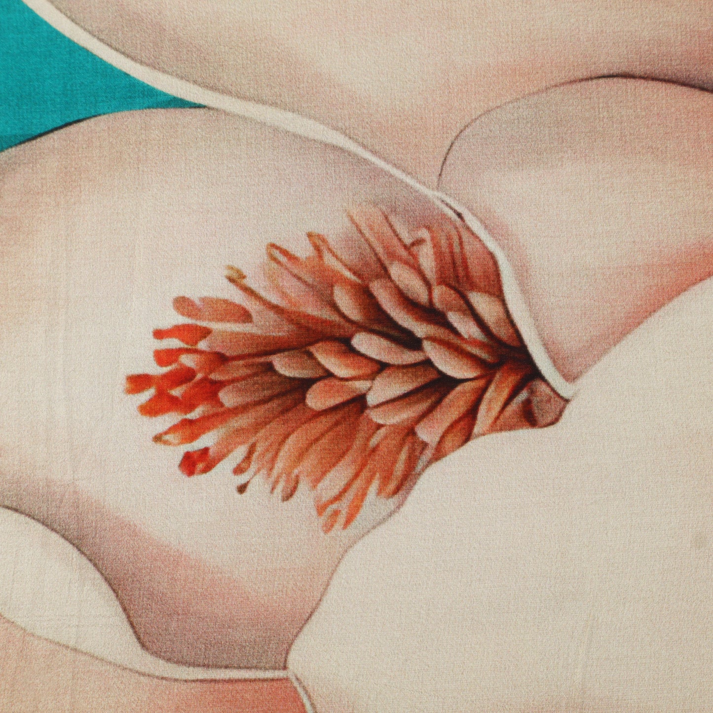 Floral Print Satin Fabric