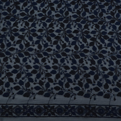 Georgette Sequin Embroidery Fabric