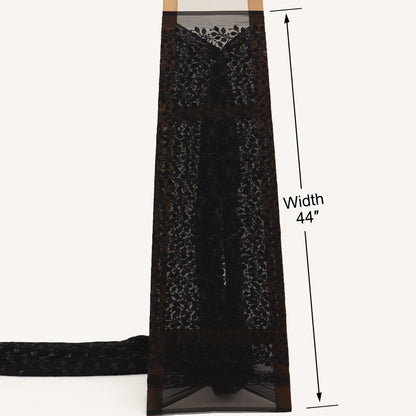 Georgette Sequin Embroidery Fabric