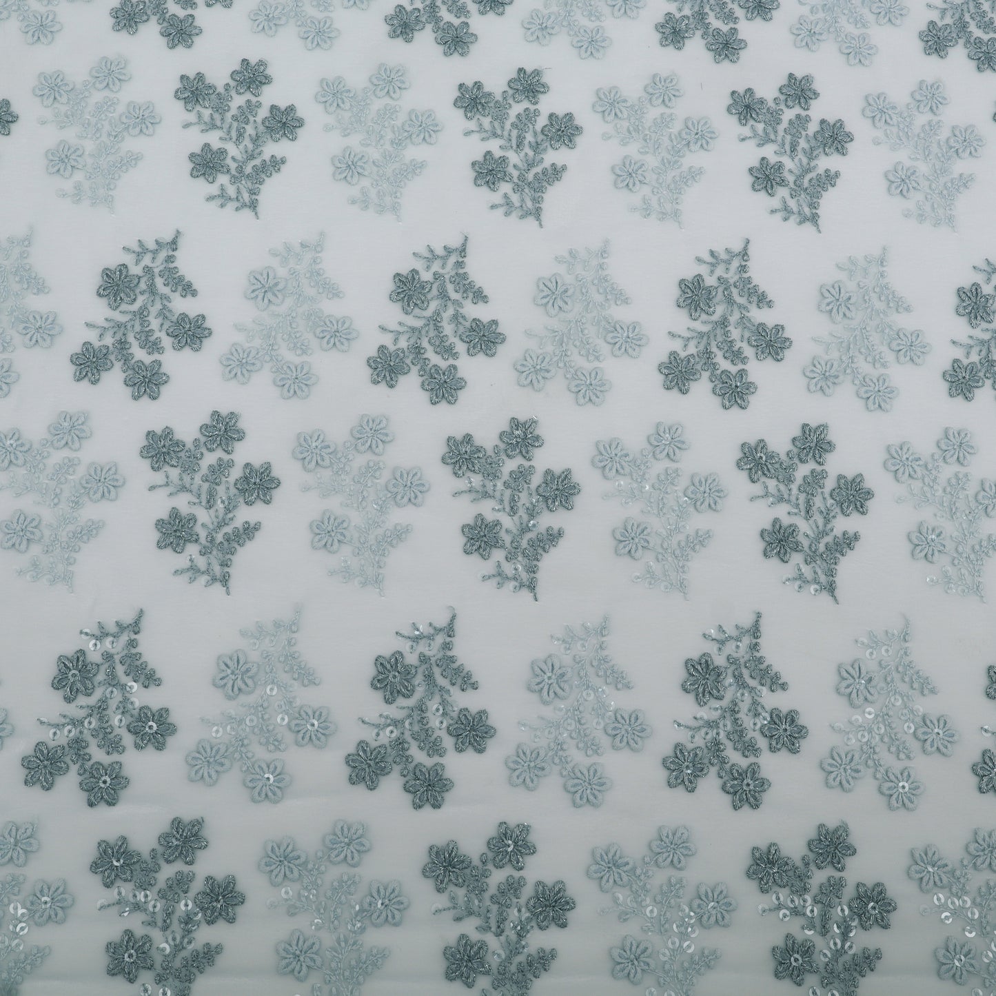 Sequins Embroidery Fabric
