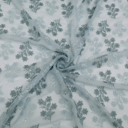 Sequins Embroidery Fabric