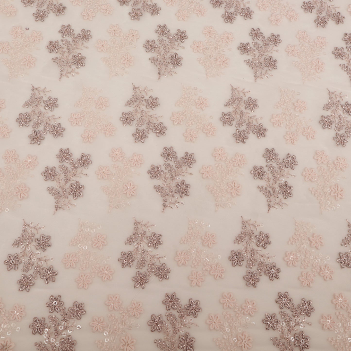Sequins Embroidery Fabric