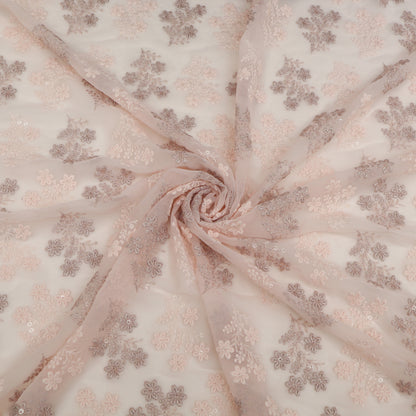 Sequins Embroidery Fabric
