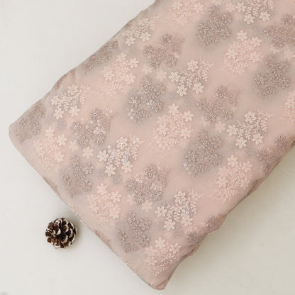 Sequins Embroidery Fabric
