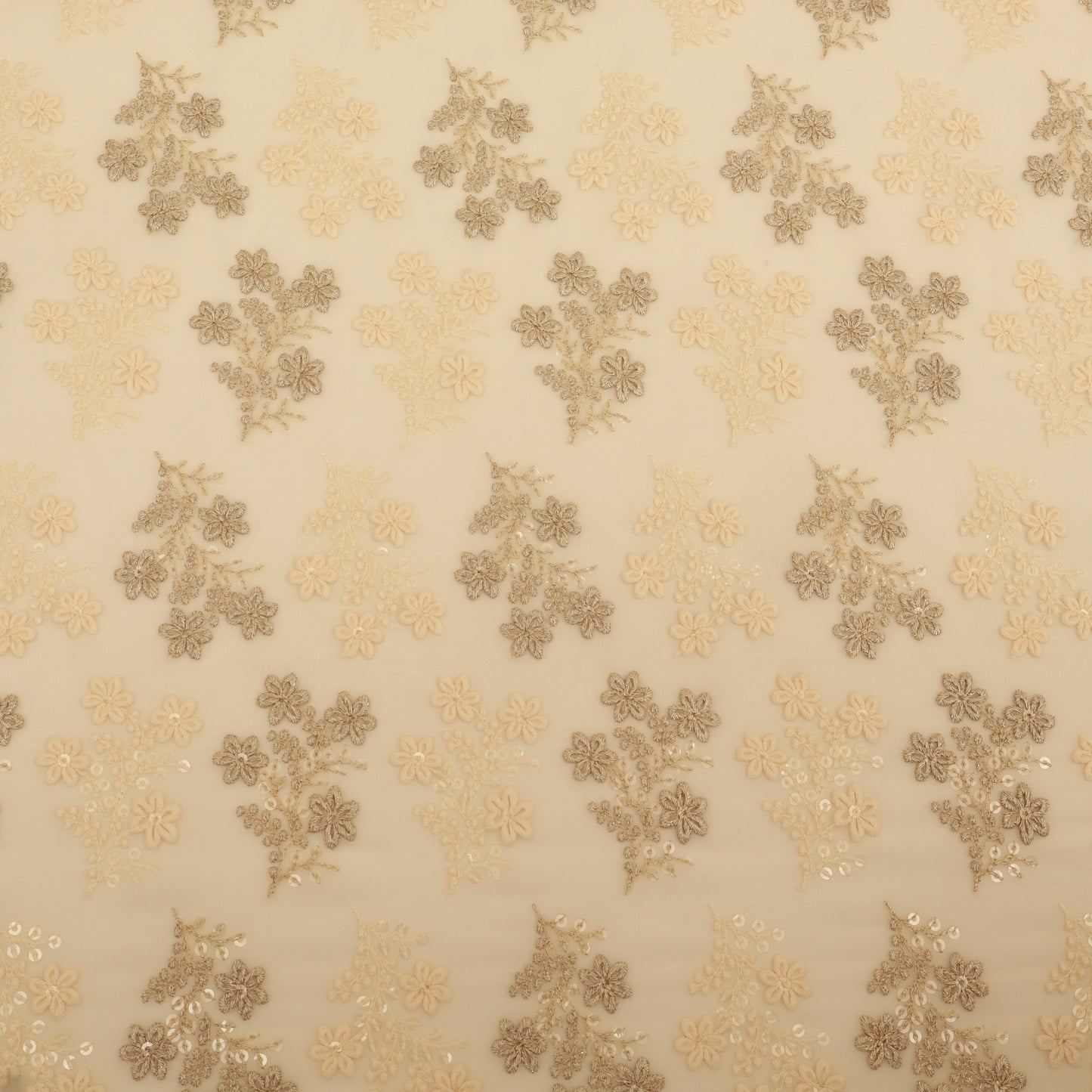 Sequins Embroidery Fabric