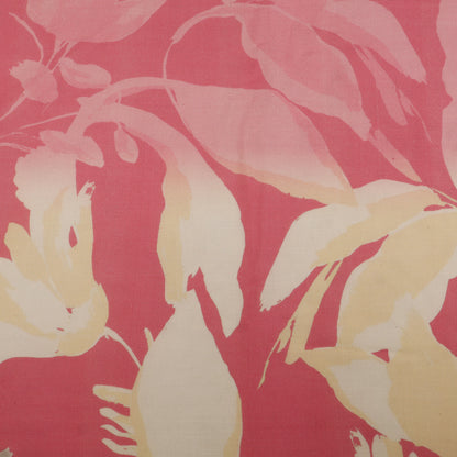 Cotton Chikan Print Embroidery Fabric