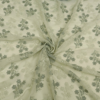 Sequins Embroidery Fabric