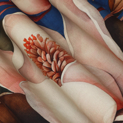 Floral Print Satin Fabric