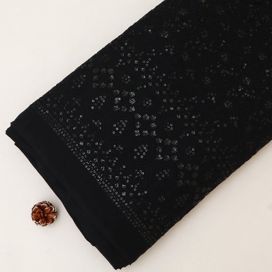 Georgette Embroidery Fabric