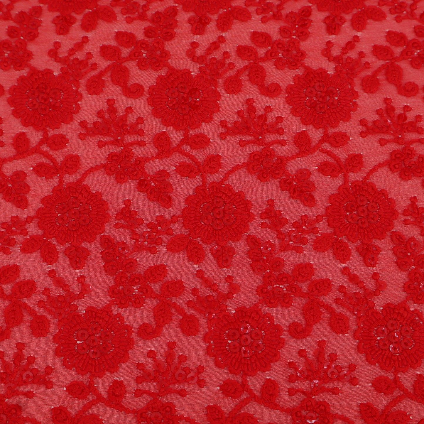 Georgette Embroidery Fabric