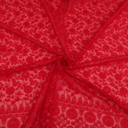 Georgette Embroidery Fabric