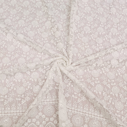 Georgette Embroidery Fabric