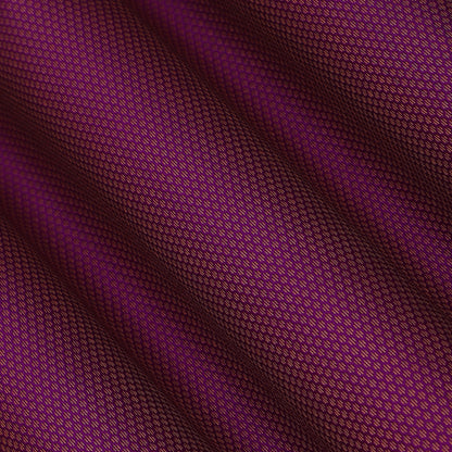 Purple Color Semi Brocade Fabric