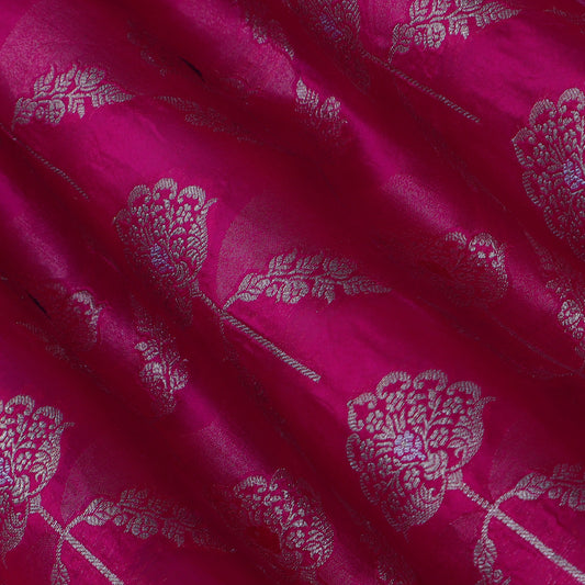 Rani Color Katan Meena Brocade Fabric