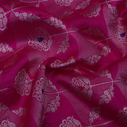 Rani Color Katan Meena Brocade Fabric