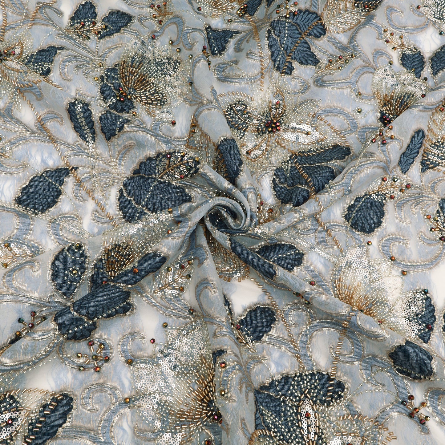 Heavy Net Embroidery Fabric