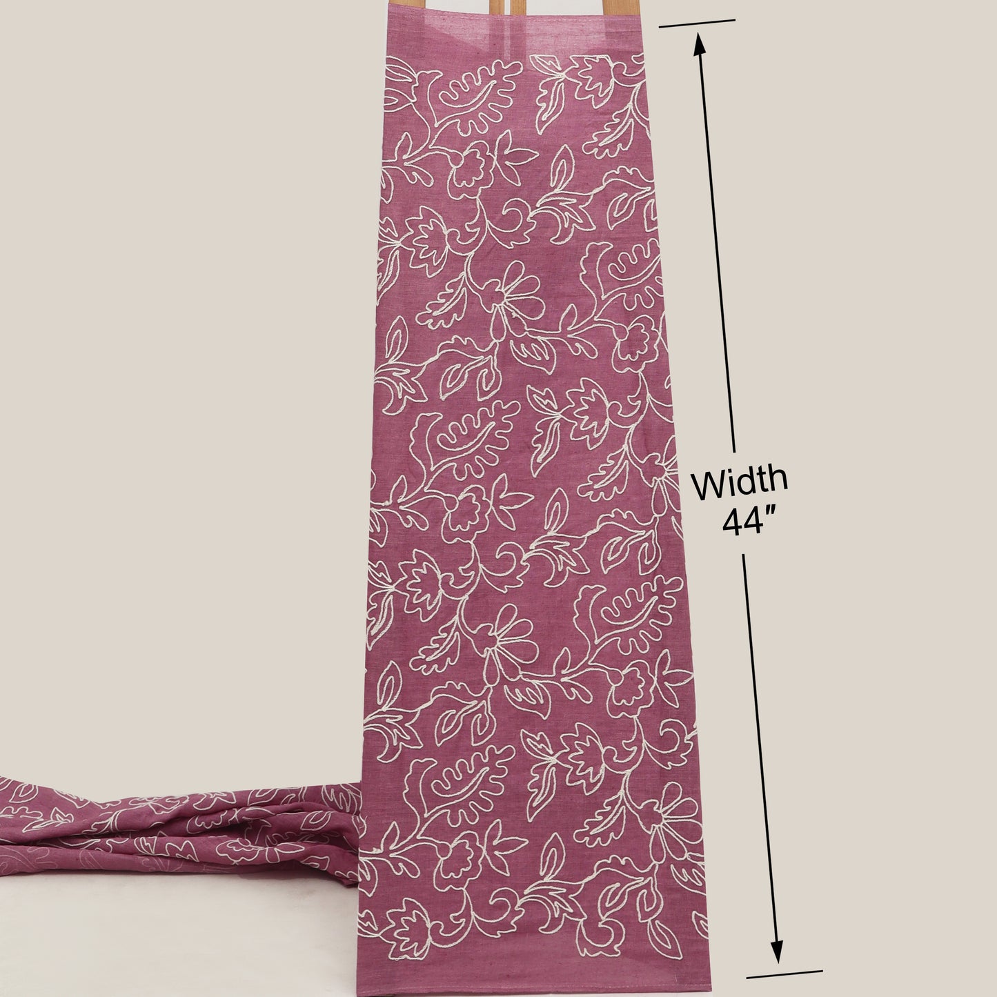 Pure Linen Embroidery Fabric