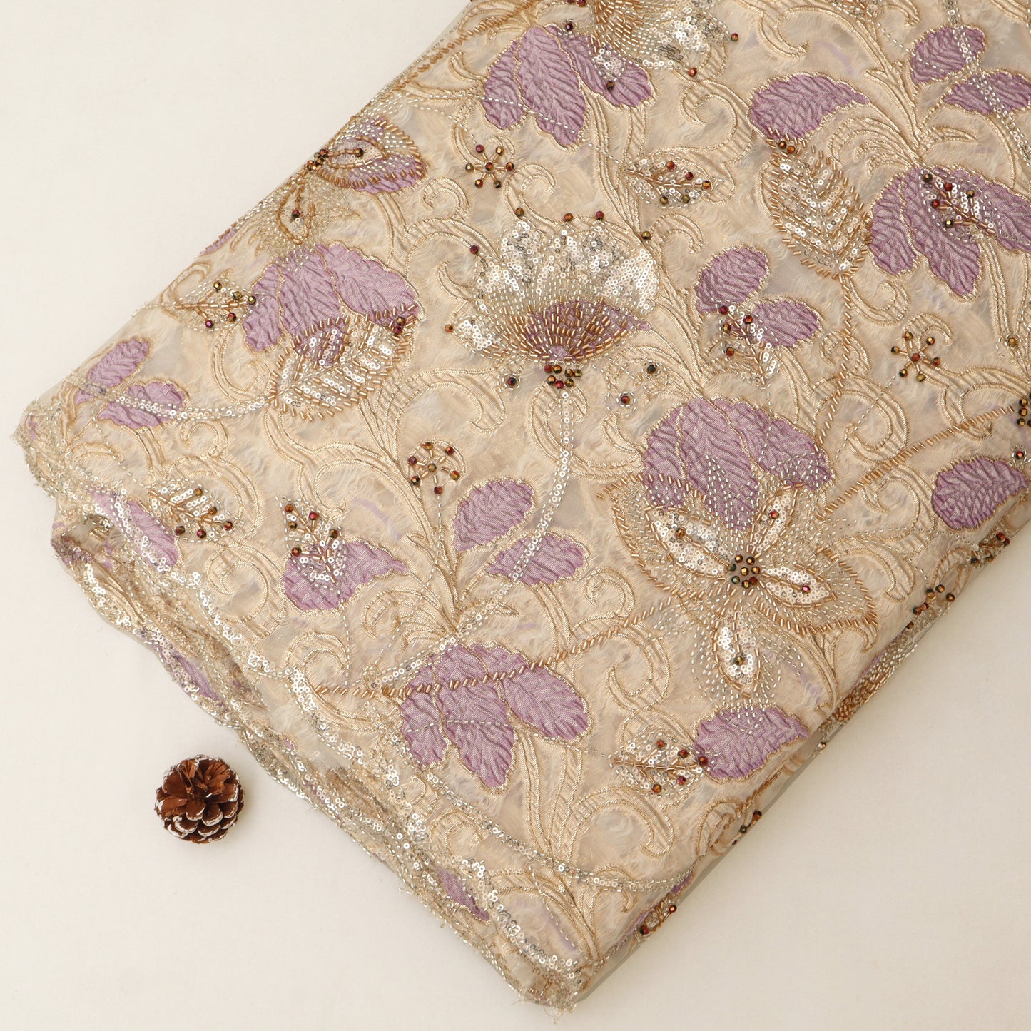 Heavy Net Embroidery Fabric