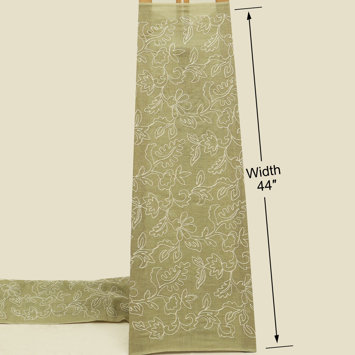 Pure Linen Embroidery Fabric