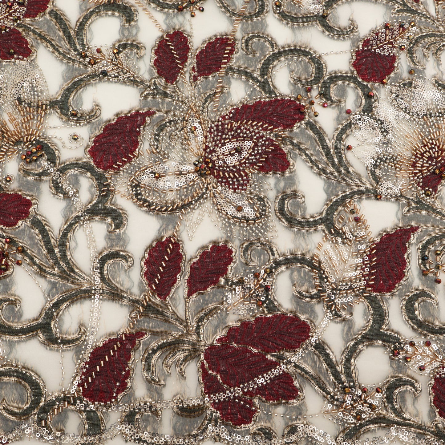 Heavy Net Embroidery Fabric