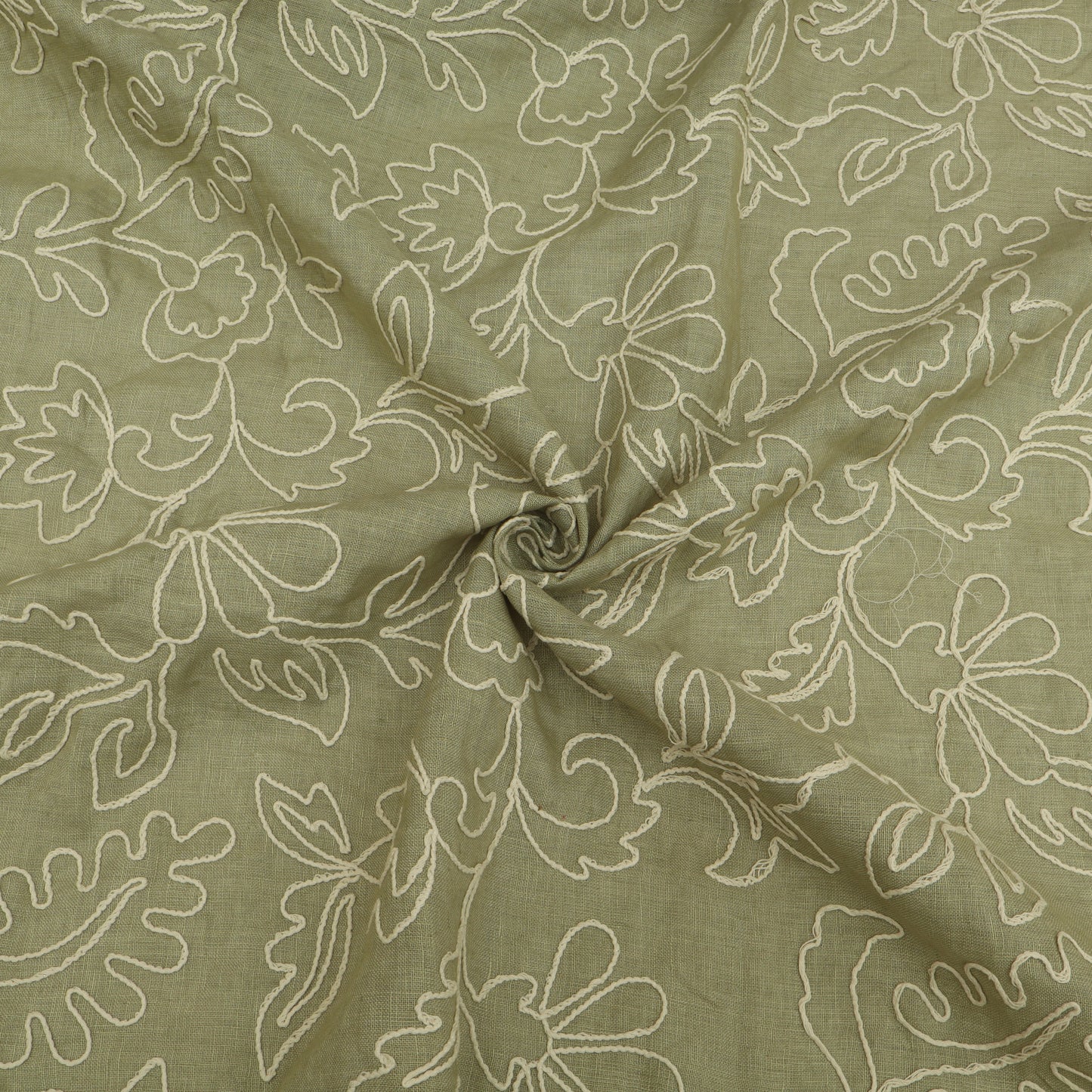 Pure Linen Embroidery Fabric