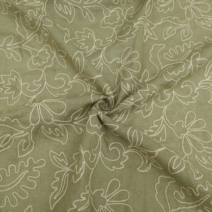 Pure Linen Embroidery Fabric