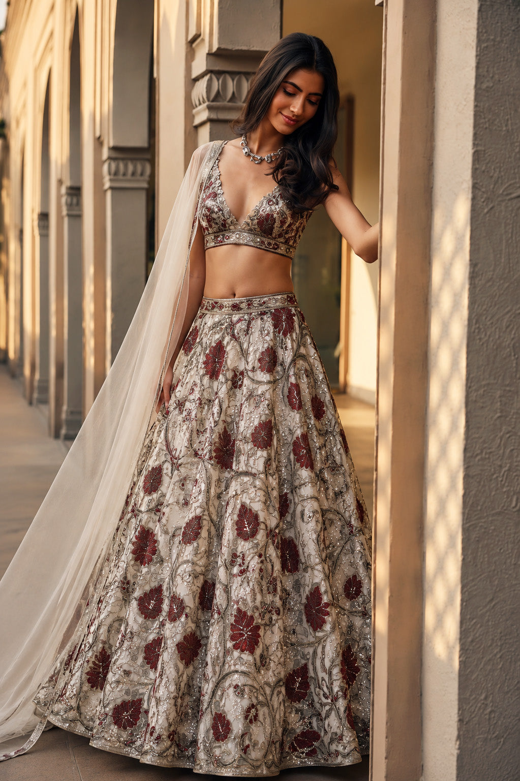 Heavy Net Embroidery Fabric