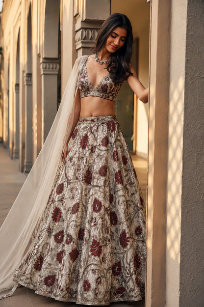 Heavy Net Embroidery Fabric