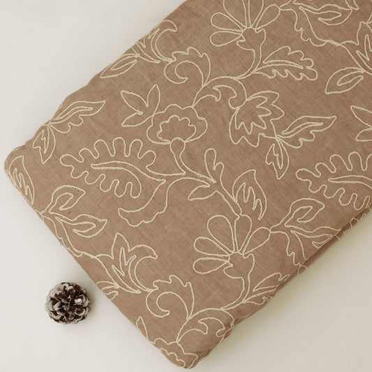 Pure Linen Embroidery Fabric