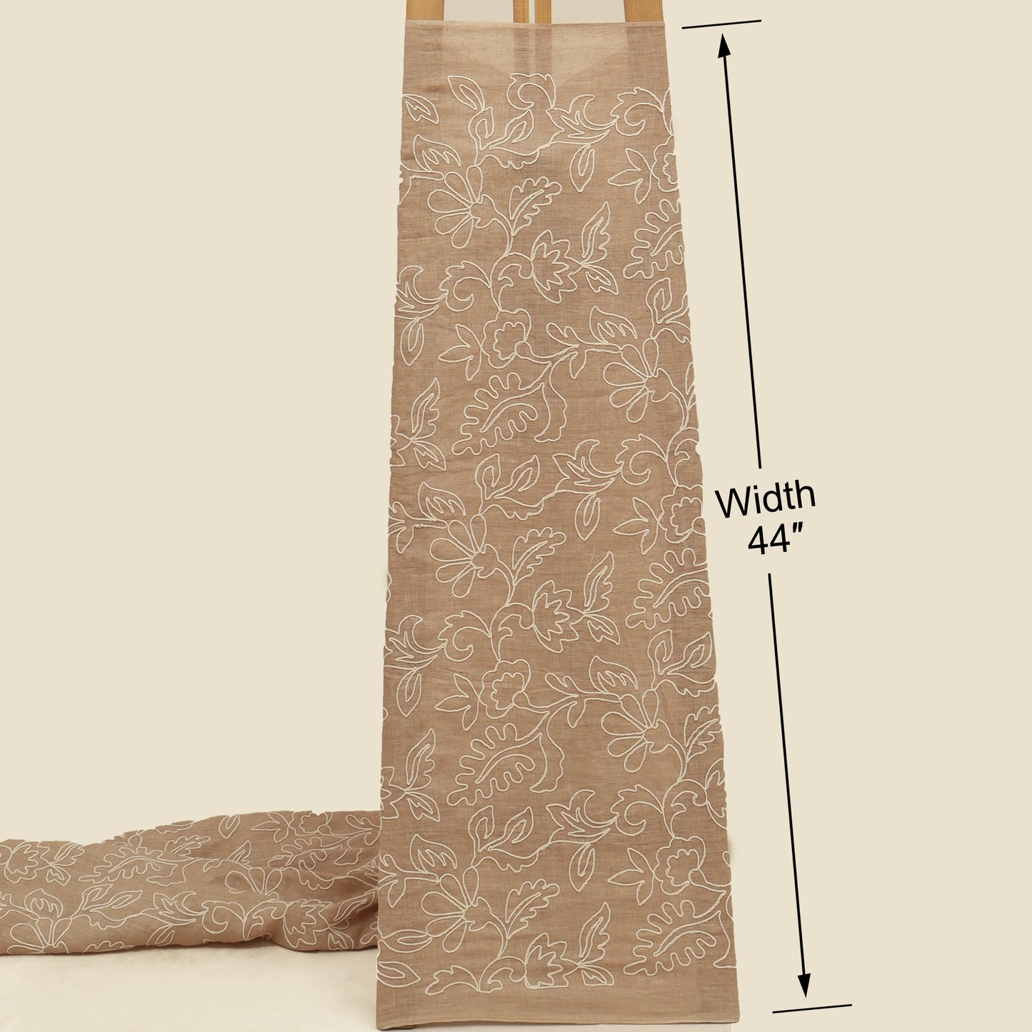 Pure Linen Embroidery Fabric