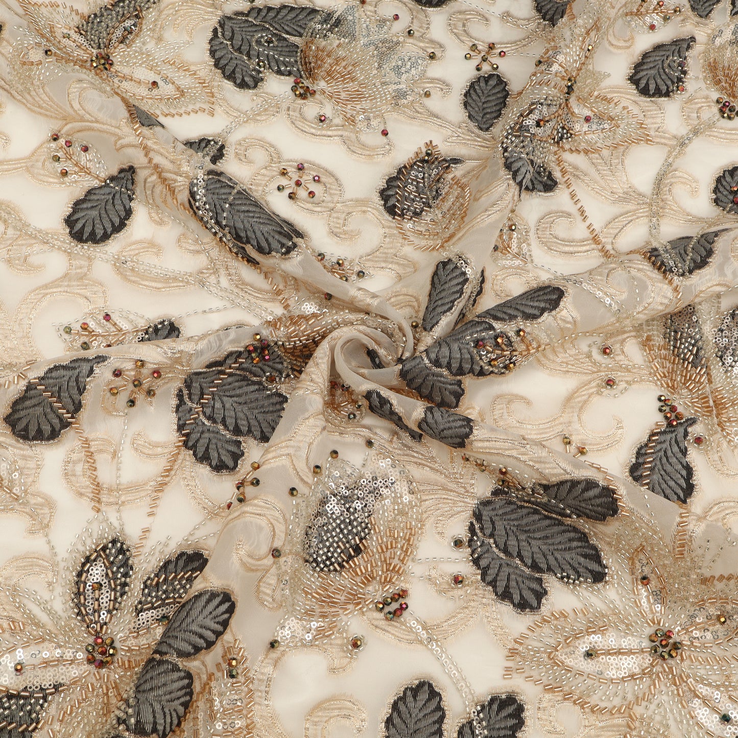 Heavy Net Embroidery Fabric