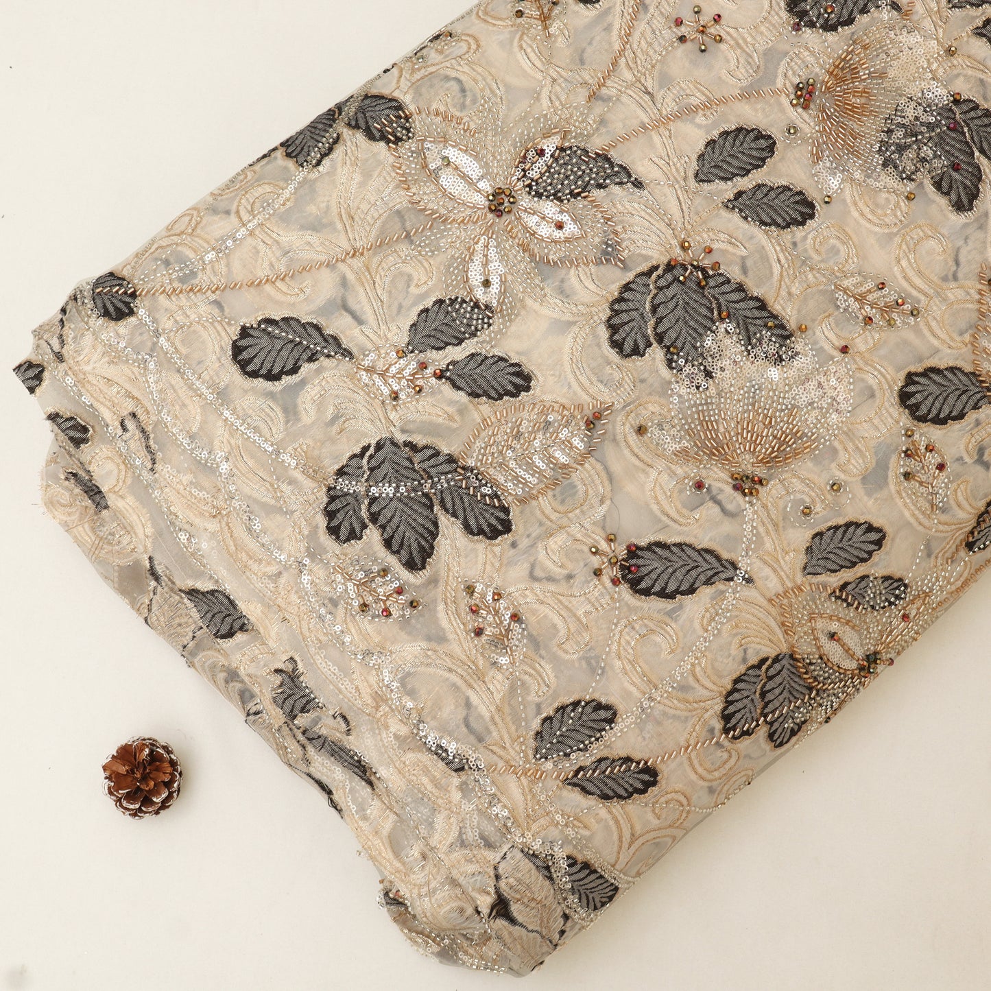 Heavy Net Embroidery Fabric