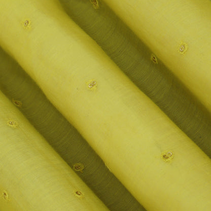 Chanderi Sequins Booti Fabric