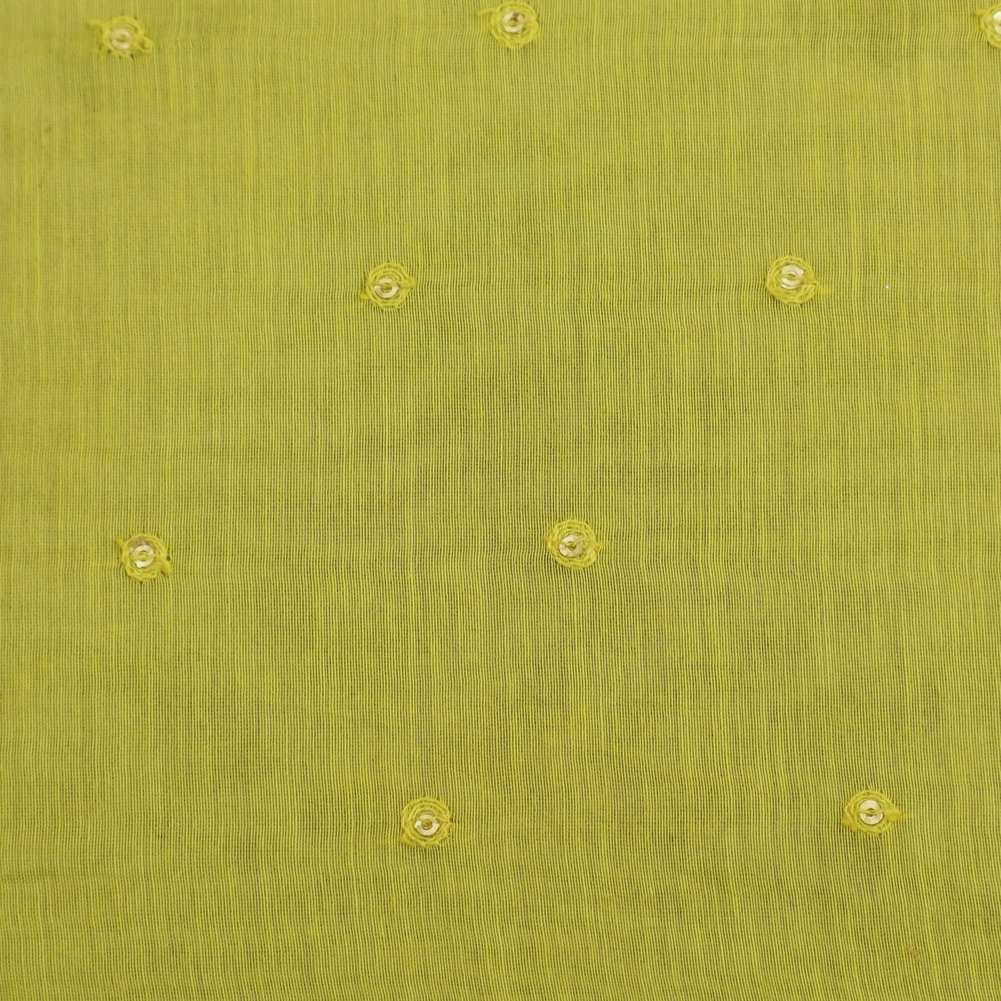 Chanderi Sequins Booti Fabric