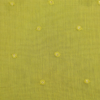 Chanderi Sequins Booti Fabric