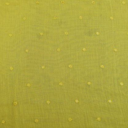 Chanderi Sequins Booti Fabric