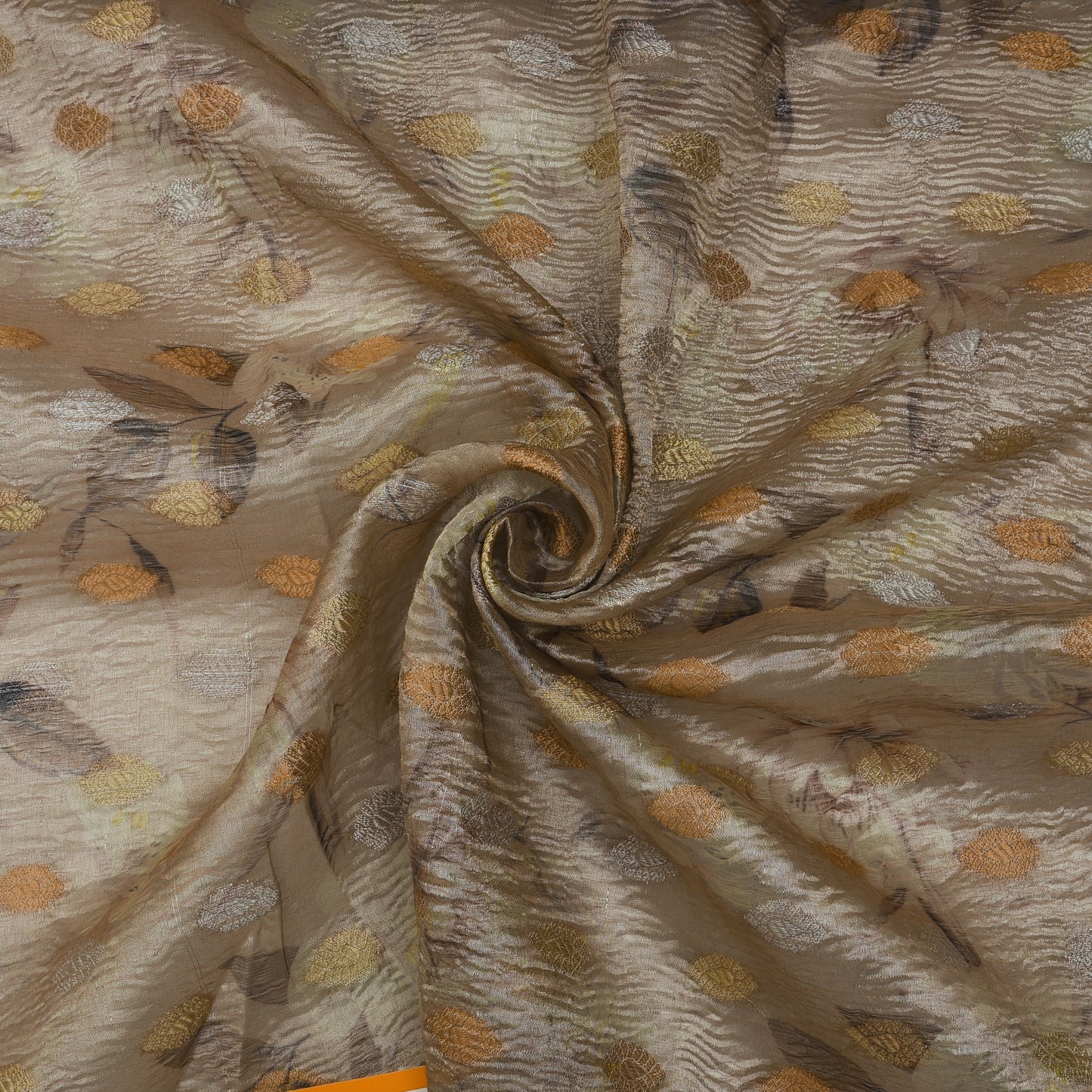 Crush Tissue Print Fabric