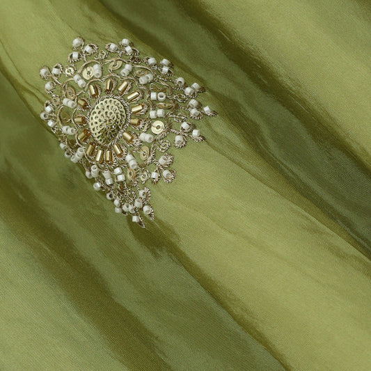 Tissue Embroidery Fabric(Cut Pieces 1mtr)