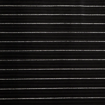 Velvet Crush Stripe Foil Fabric (Cut Pieces 2Mtr)