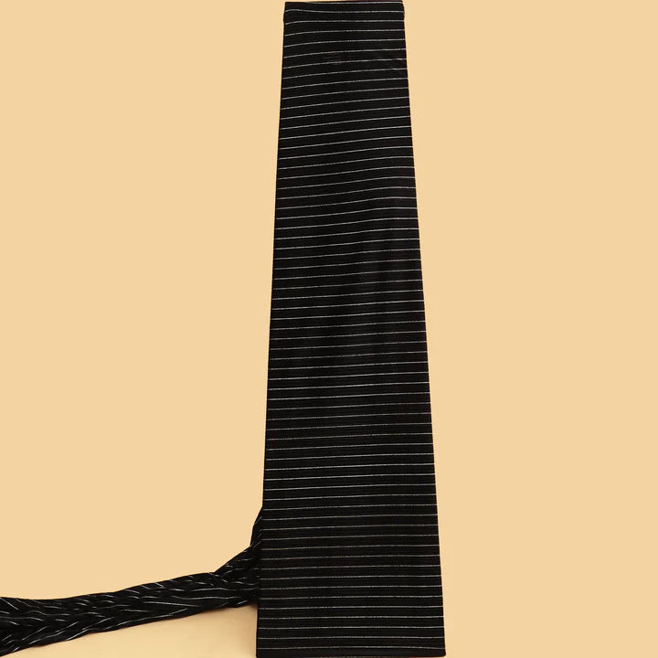 Velvet Crush Stripe Foil Fabric (Cut Pieces 2Mtr)