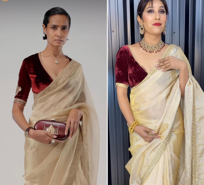 Hema wearing KC Creations fabric