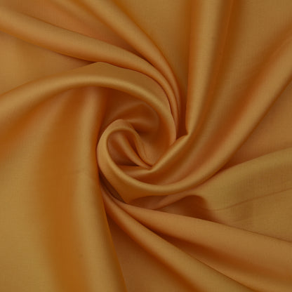 Orange Color Armani Satin Fabric