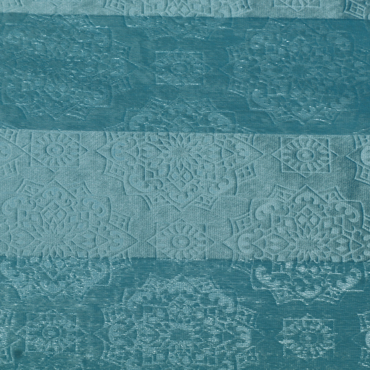 Stripe Velvet Zari Fabric