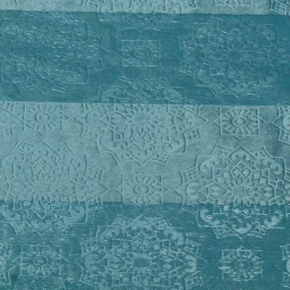 Stripe Velvet Zari Fabric