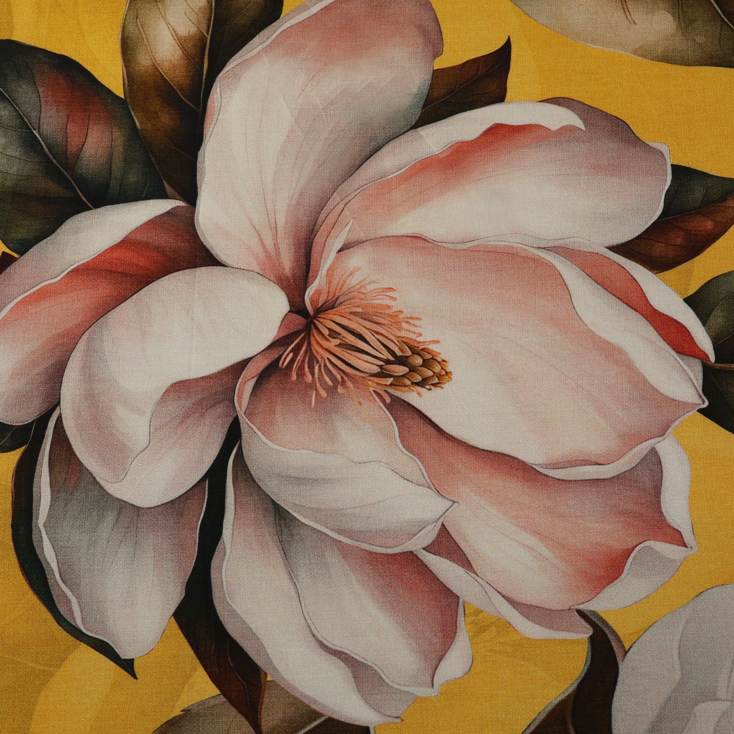 Floral Print Satin Fabric