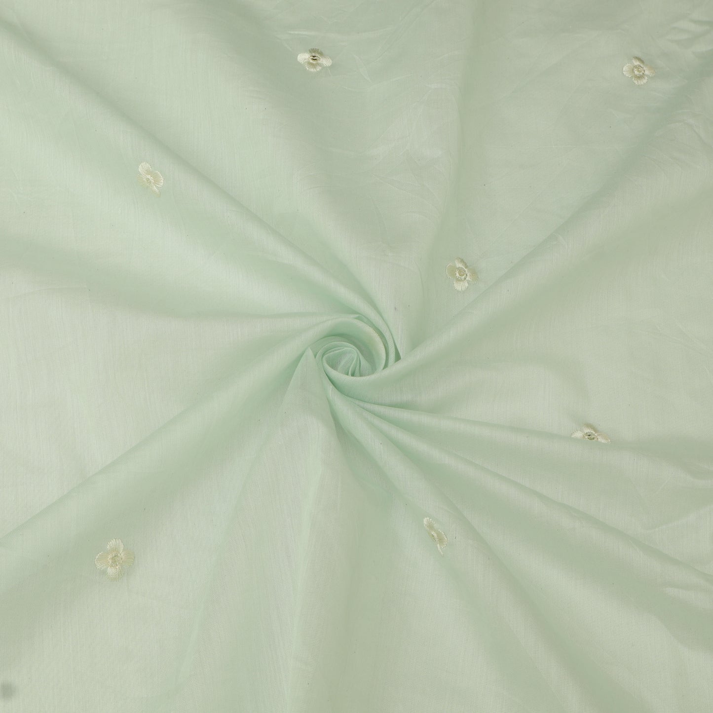 Mul Chanderi Embroidery Fabric