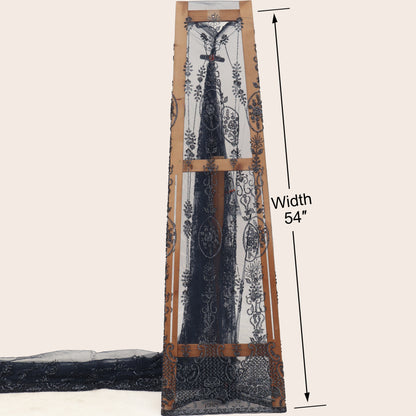 Net Embroidery Fabric
